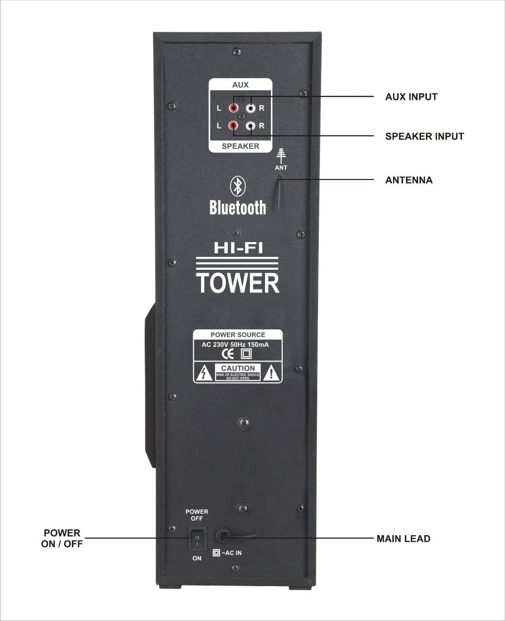 TRONICA TR-1501 Auxiliary, Bluetooth Deep Bass Home Theater with Subwoofer 2.1 Channel with 55W Premium Signature Sound, Multiple Connectivity Modes, Master Remote and Sleek Finish (Black) | Online Shop